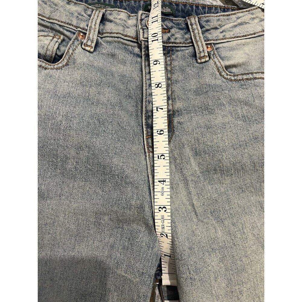 Y2K Baggy Jeans Women’s Size 2R Blue Denim High-Rise Grunge Skater 90’s Retro - Picture 7 of 10